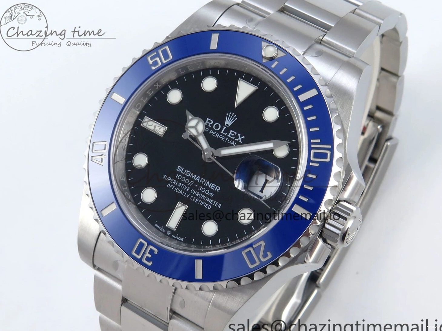 MiroTime 1222 Submariner 126619 LB 904L SS THBF 1:1 Best Edition Black Dial On 904L SS Bracelet SH WaterResistant 358